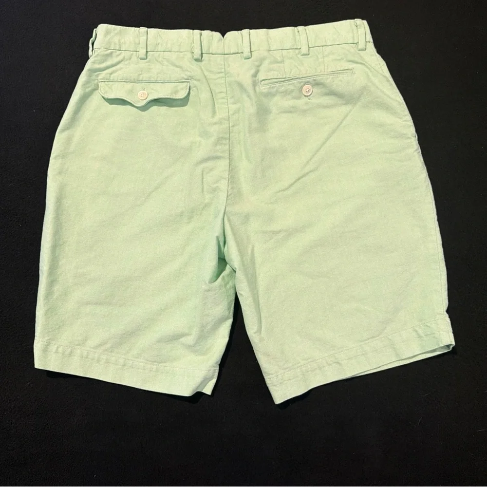 Polo Ralph Lauren Shorts‎ Mens 32 Chino Flat Front Light Green 10